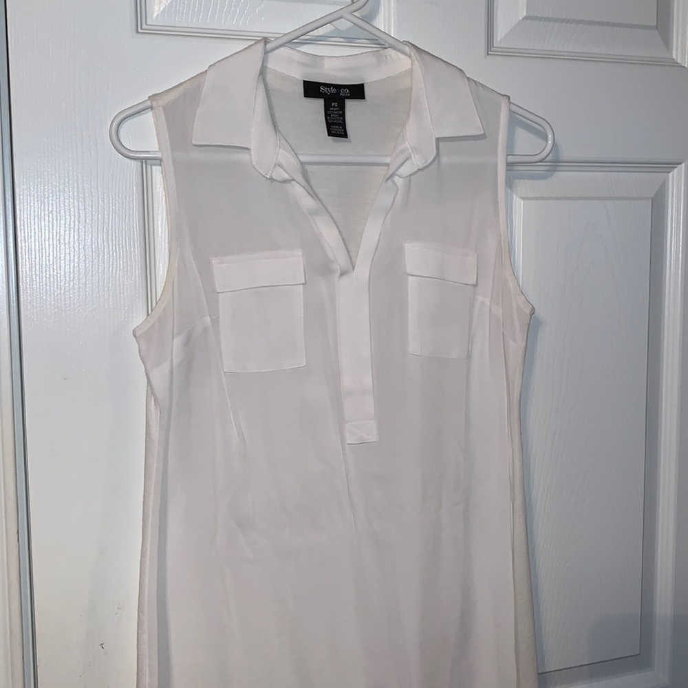 style and co dress shirt